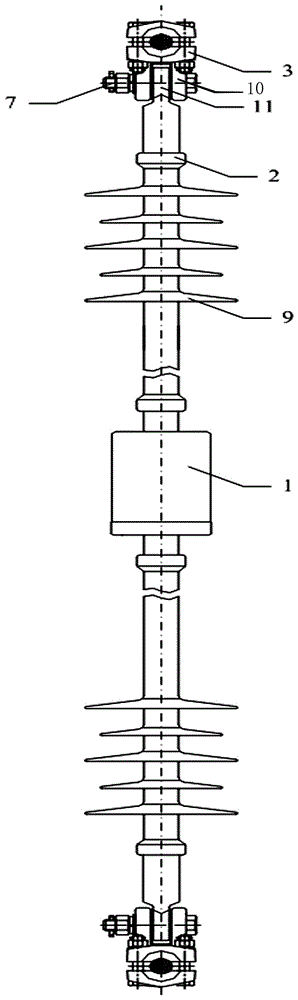 A spring shock-absorbing type phase-to-phase anti-galling spacer