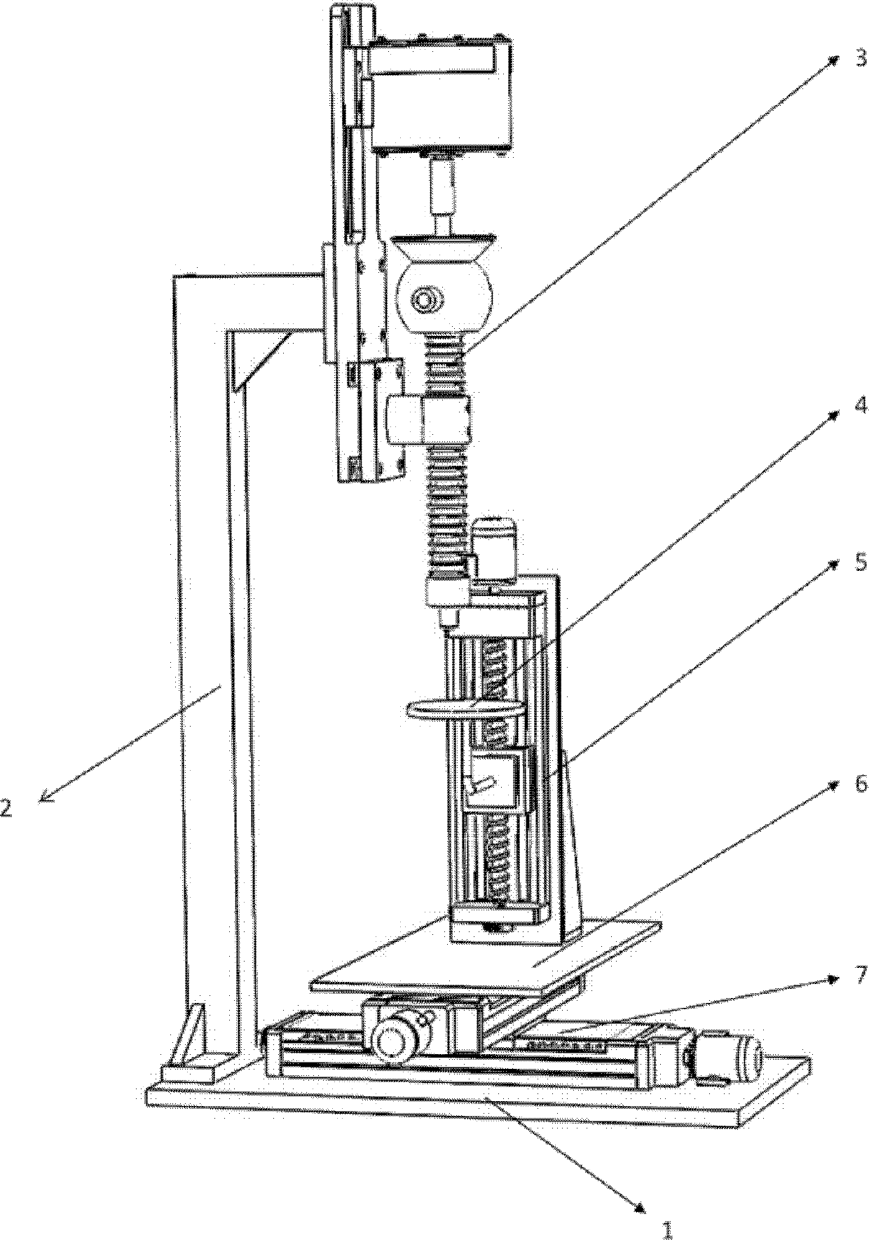 Molding system for preparing three-dimensional micro-porous bone bracket from high polymer