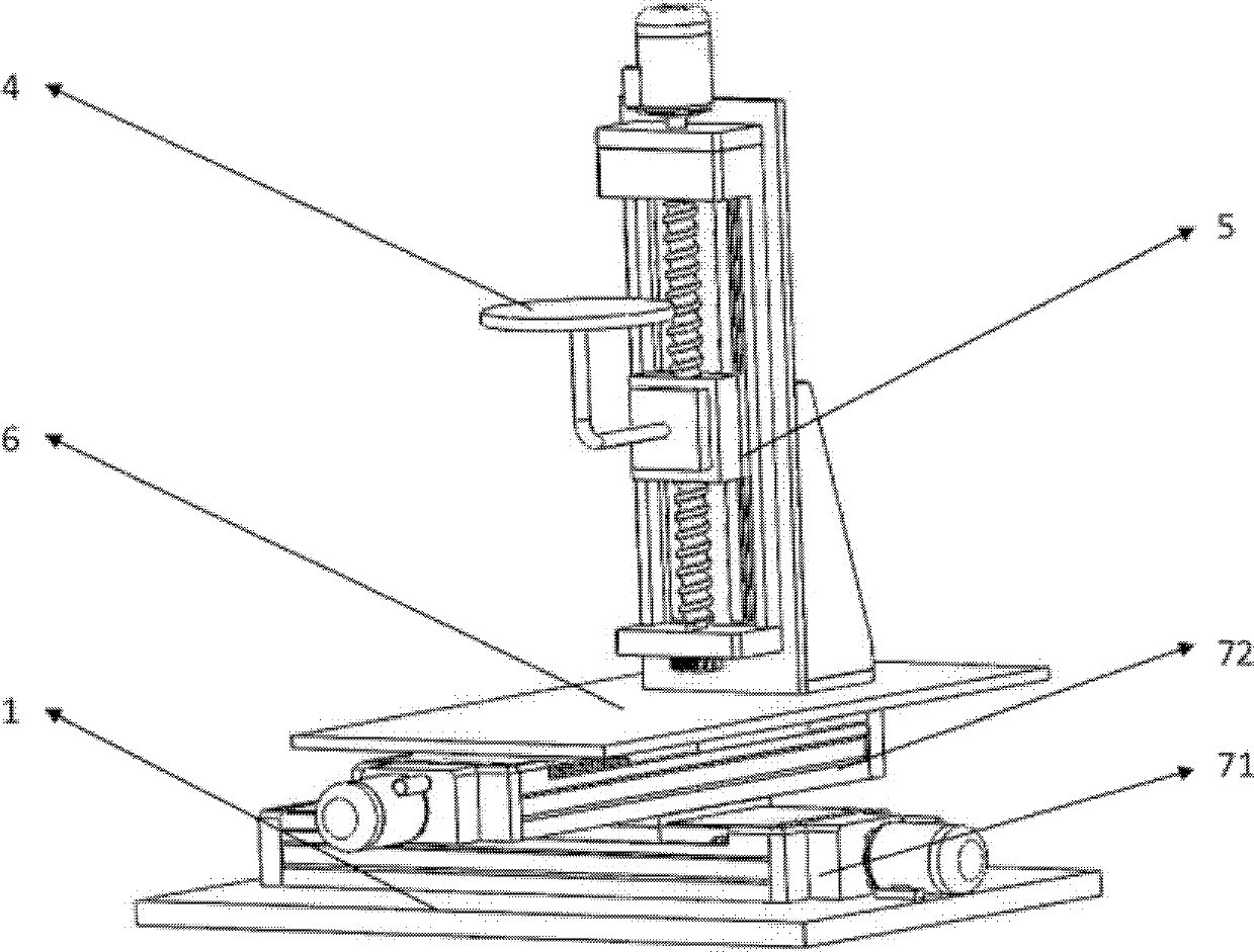 Molding system for preparing three-dimensional micro-porous bone bracket from high polymer