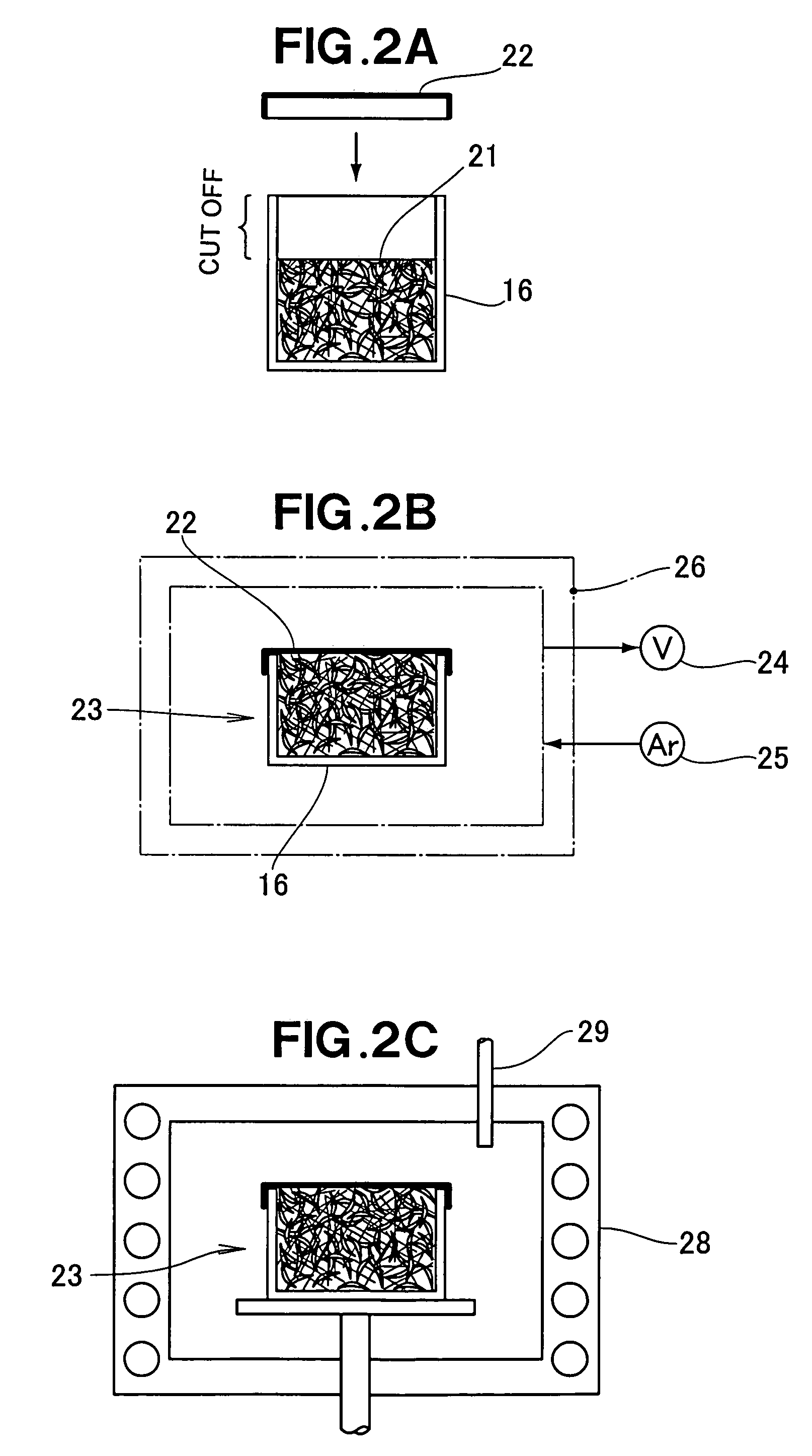 Process for manufacturing a nanocarbon-metal composite material