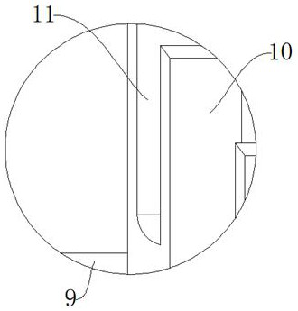 Cable erecting device for electromechanical engineering construction and use method thereof