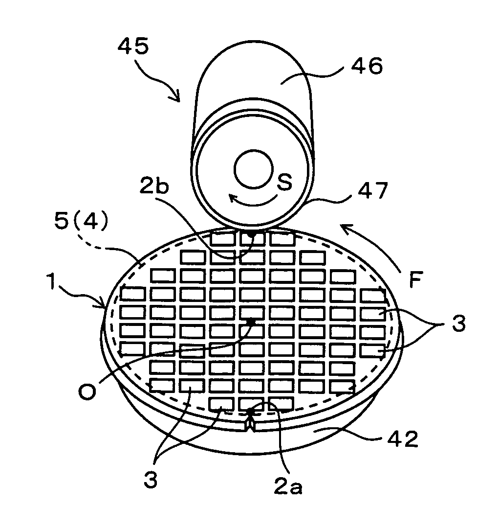 Cutting method for substrate and cutting apparatus therefor