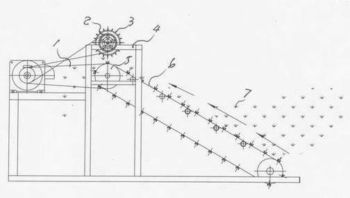 Grass pressing roller device for grass cutter