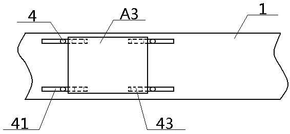 Interlaced Laying System and Application Method of Honeycomb Porous Structure Cotton