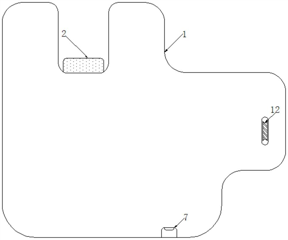 Shaking device for food detection which is automatically fixed and adjustable in shaking degree