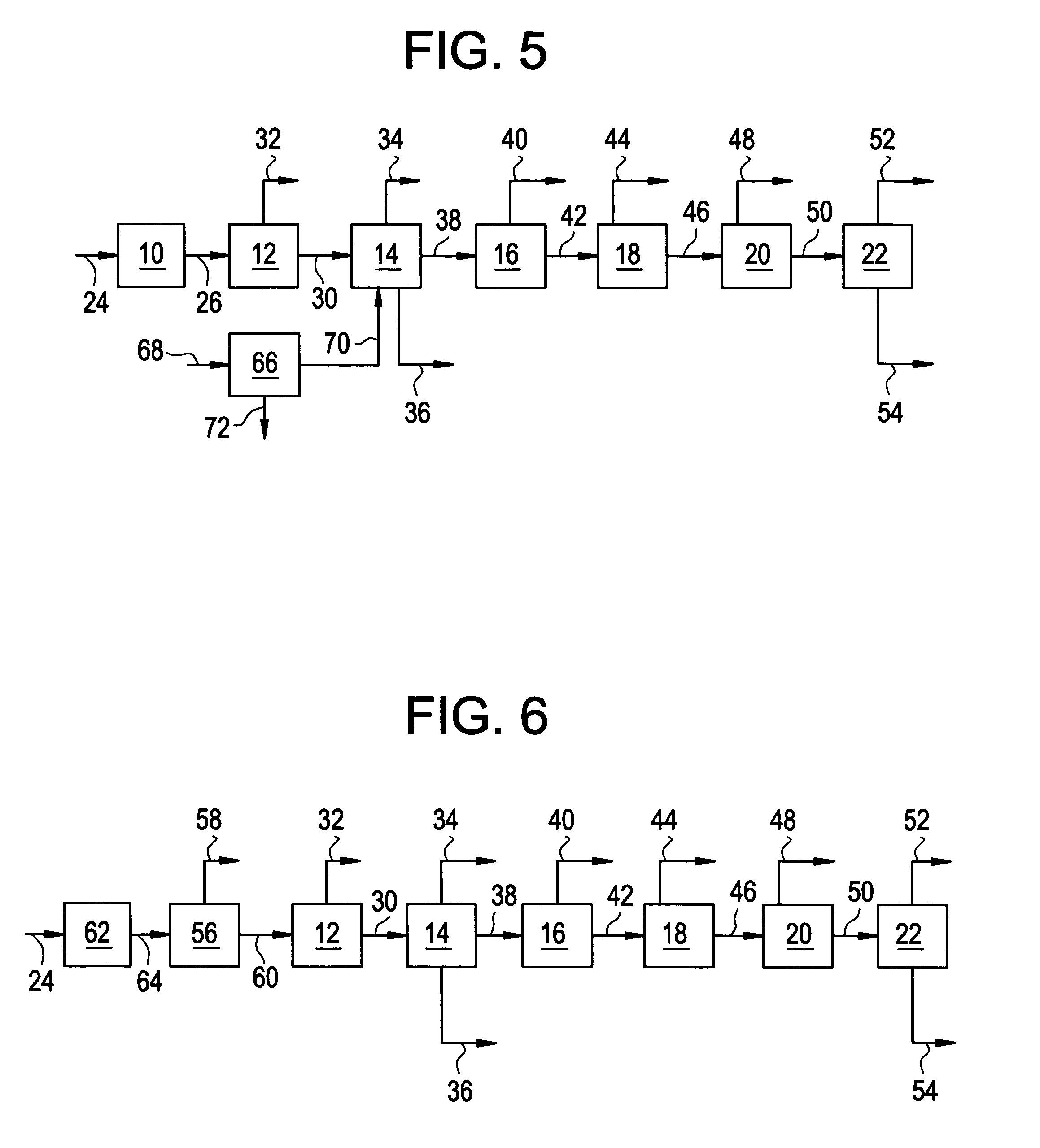 Process for removing at least benzene from hydrocarbon streams
