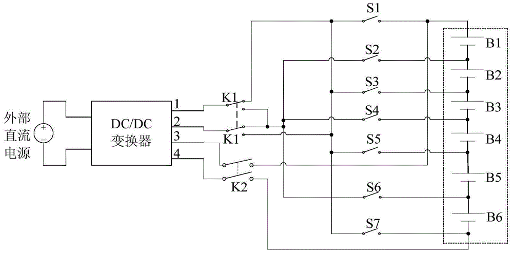 A battery balancing circuit and control system