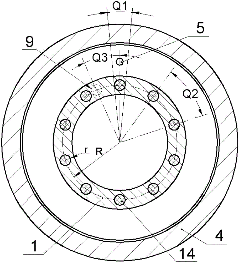 A ball bearing with a self-measuring system