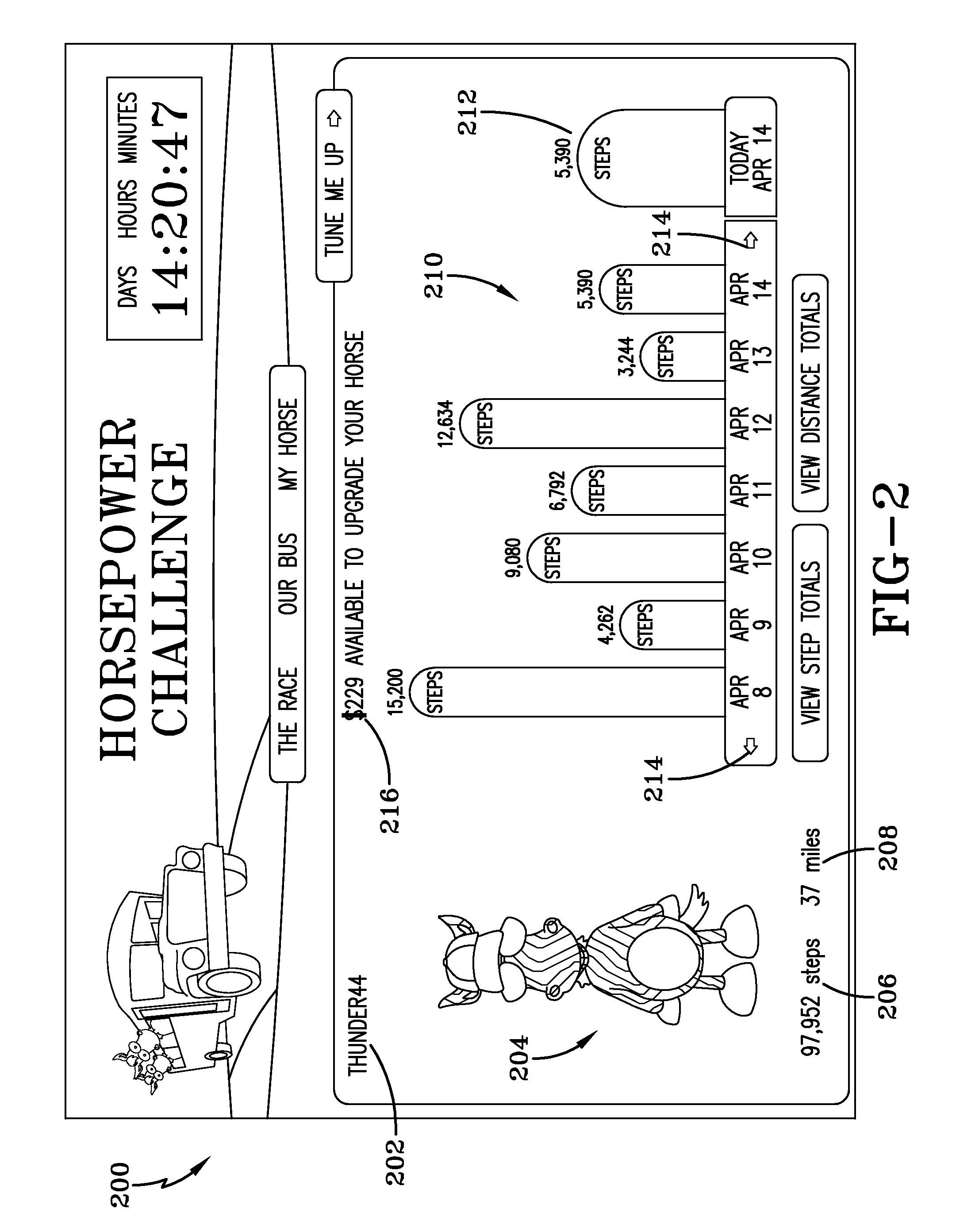 Team-based fitness challenge system and method