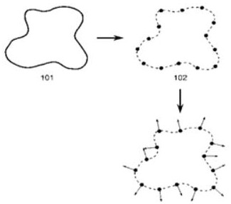 Surface matching calculation method for target positioning of surgical instrument