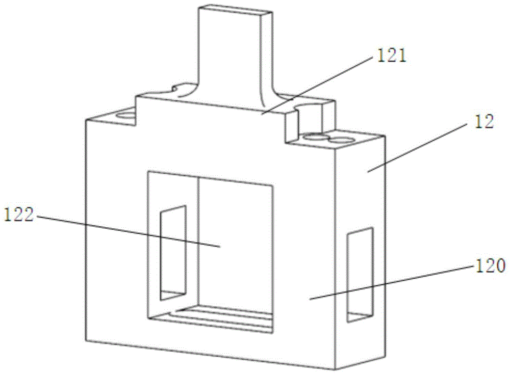 A kind of end tooth structure fretting fatigue test device and test method