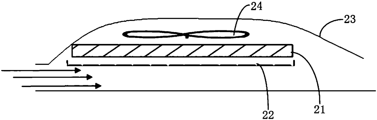 Engine heat dissipation system, vehicle and engine heat dissipation method