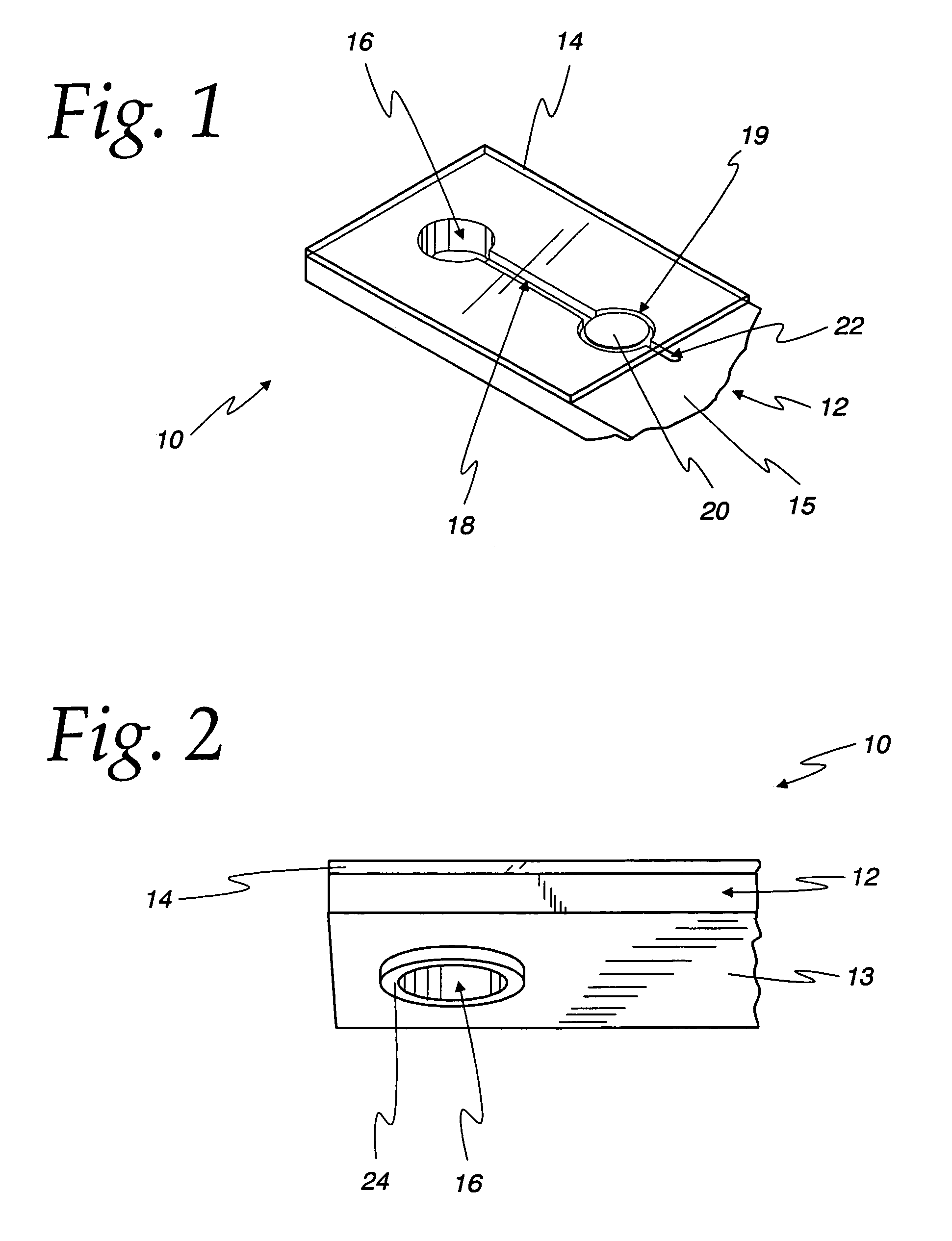 Diagnostic test strip for collecting and detecting an analyte in a fluid sample