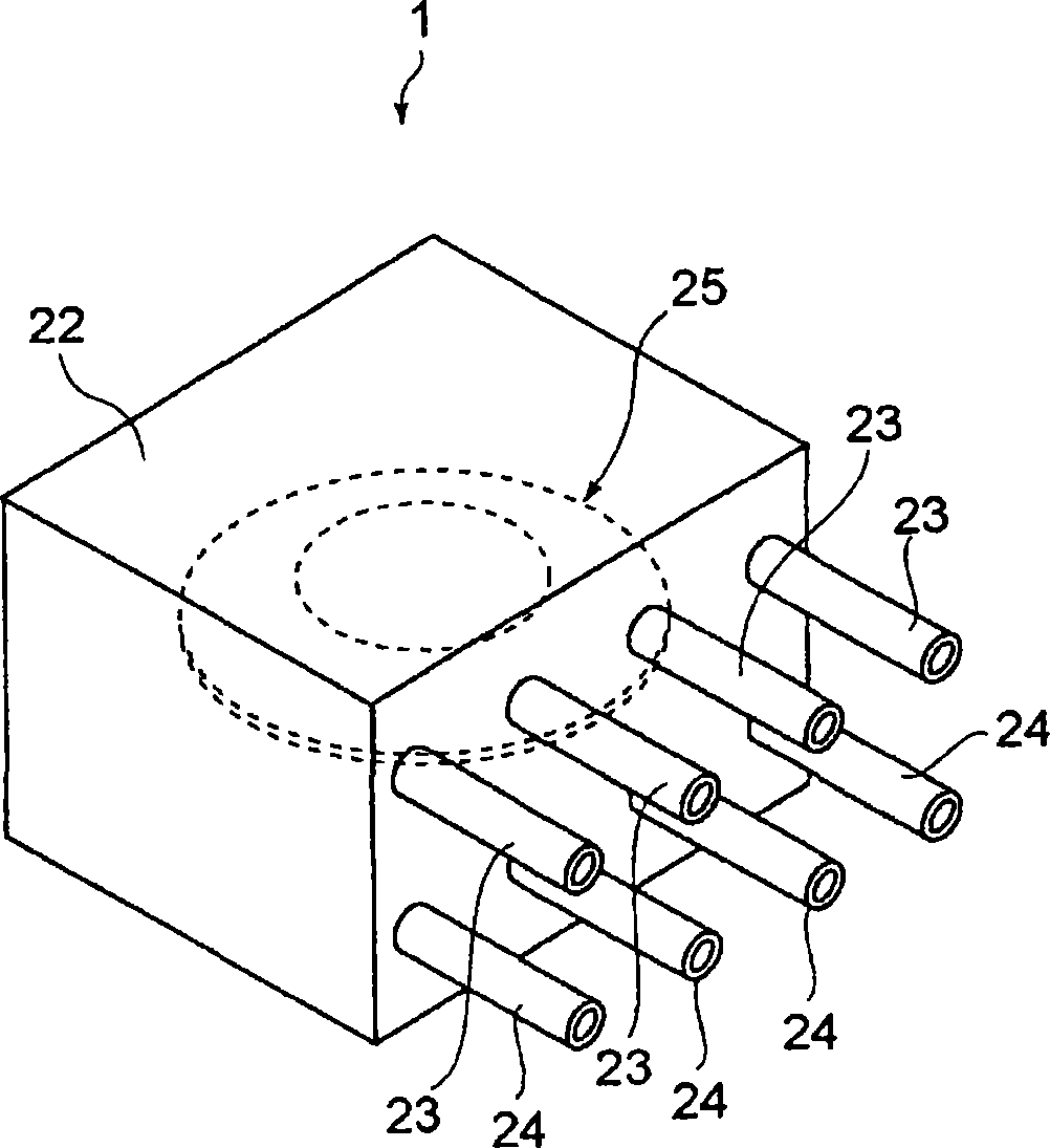 Gas jetting device, electronic device and gas jetting method