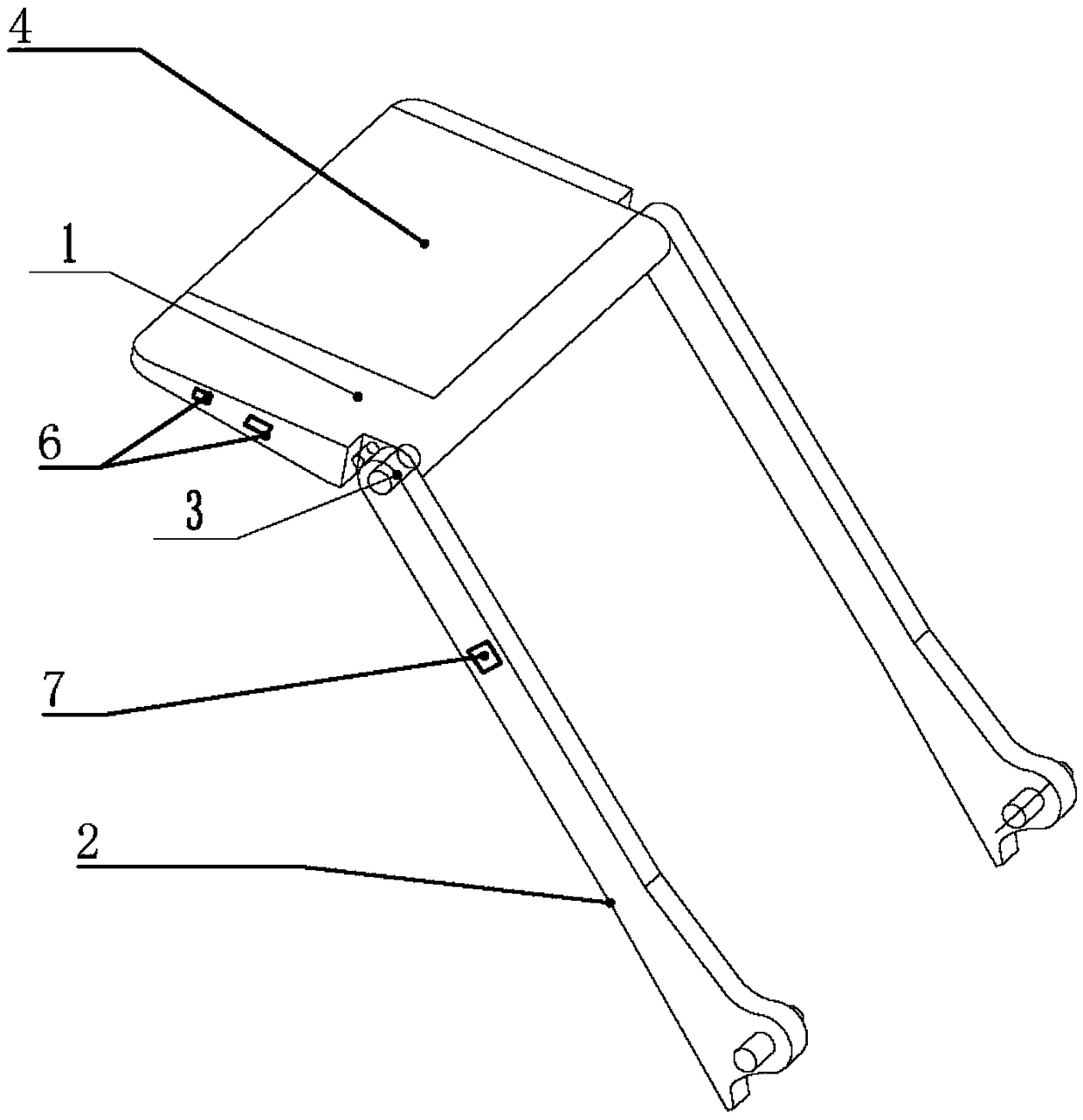 Multi-functional dining table board for passenger compartment seats of rail transit