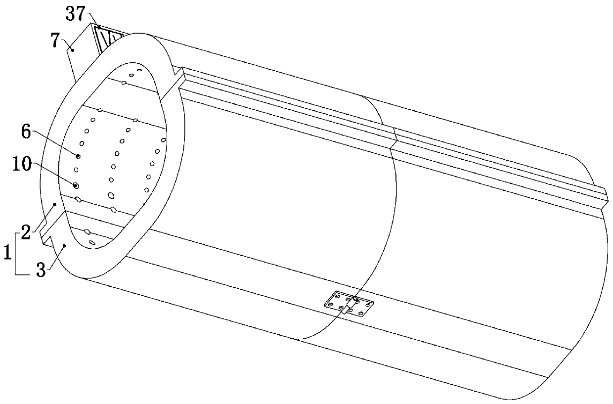 Equipment for periodically treating knee joint pain of old people