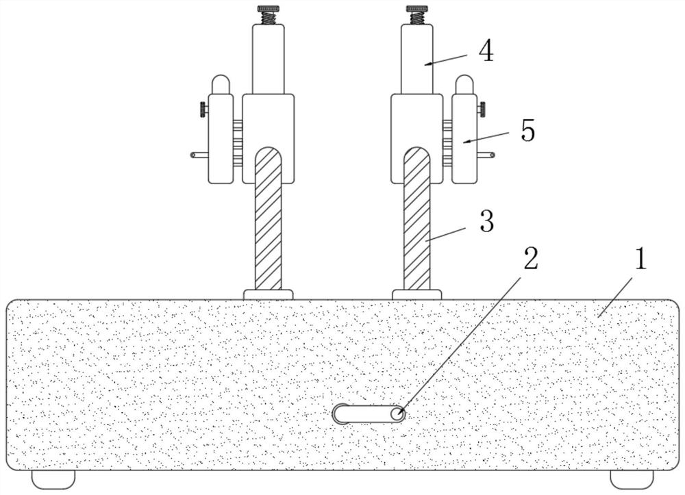 Adjustable optical fiber welding device with fixing and skin cutting functions