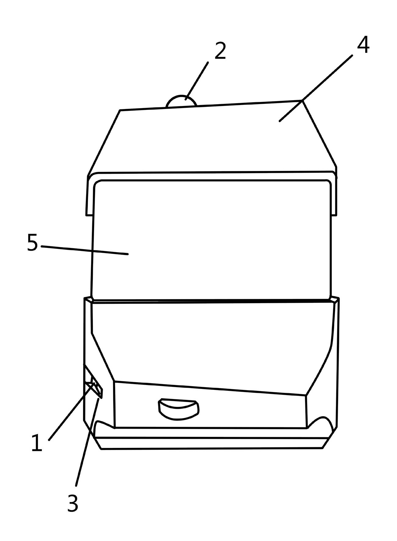 Auxiliary device for vertically positioning electric drill