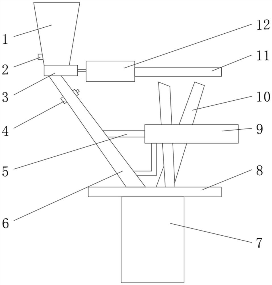 Automatic feeding device for wire feeding station