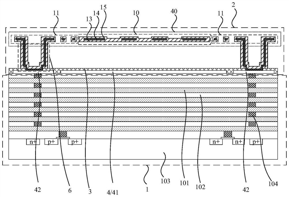 Micro-bridge structure infrared detector