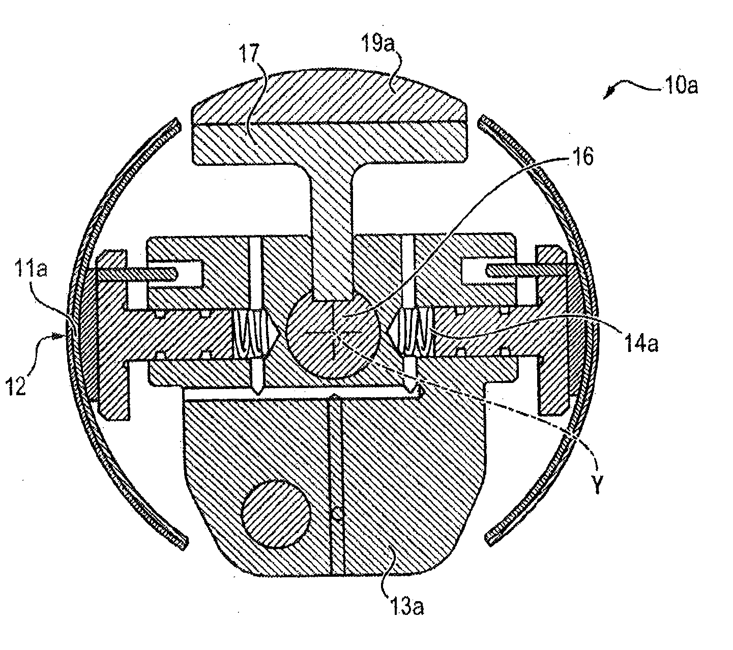 Vibration dampening device for the manufacture of a rotor