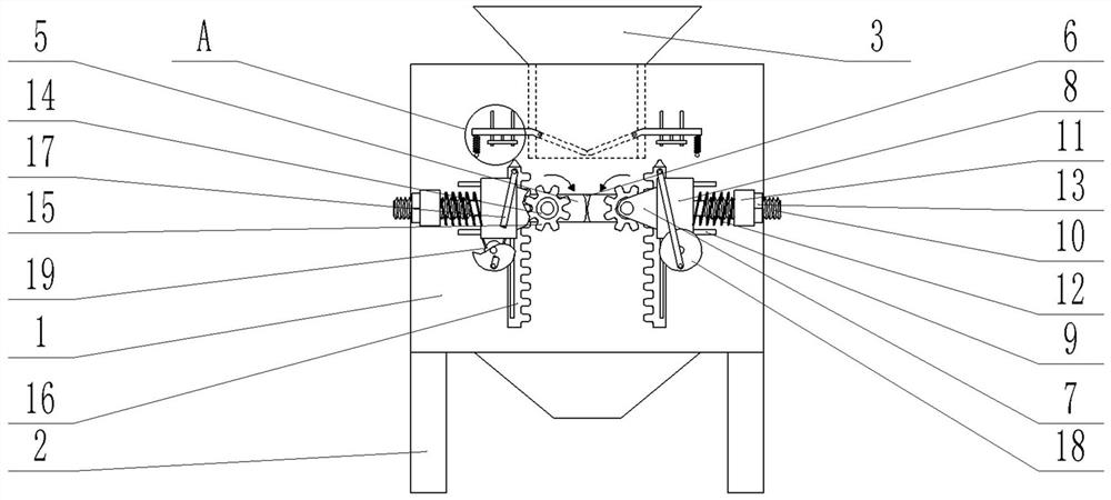 Oat flat-extrusion machine