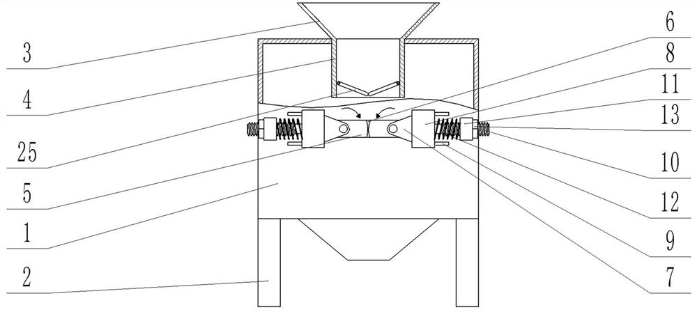 Oat flat-extrusion machine