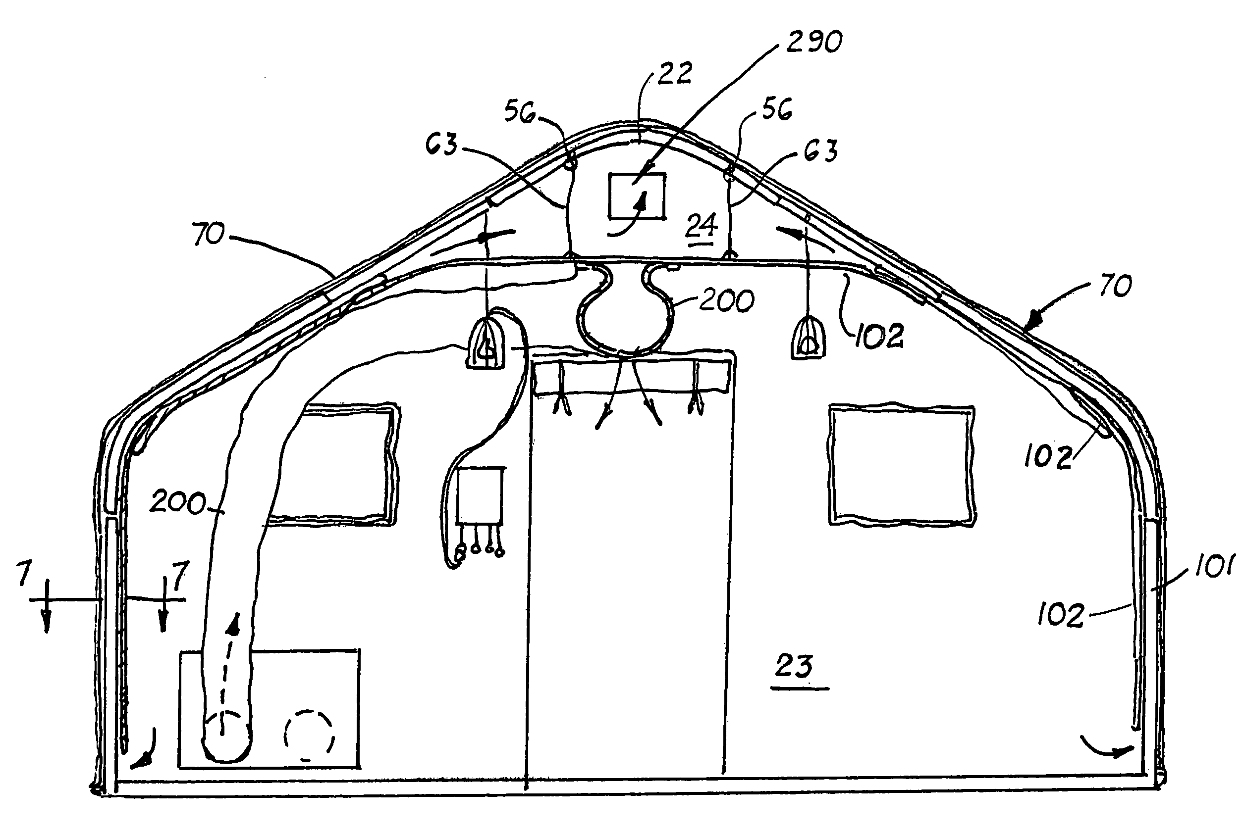 Compact, all-weather temporary shelter
