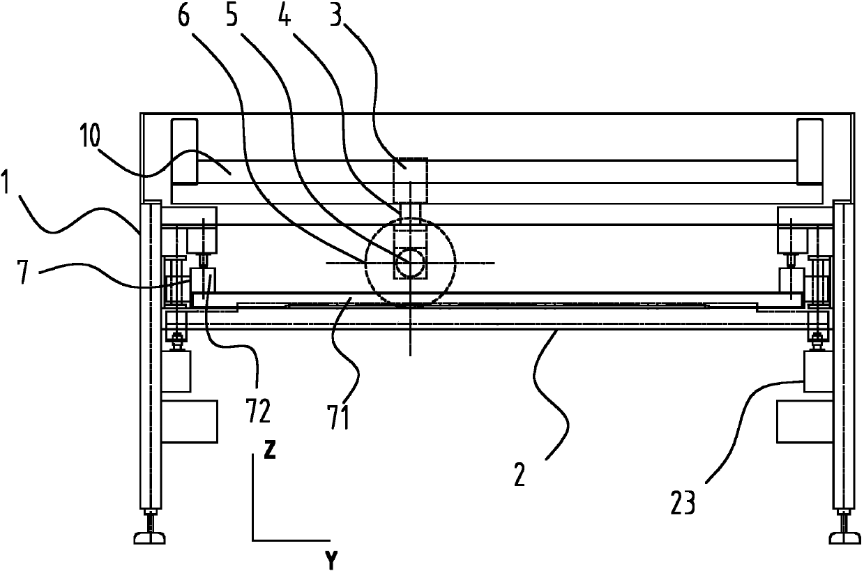 Continuous cloth plate blank wet method cutting machine and operating method thereof