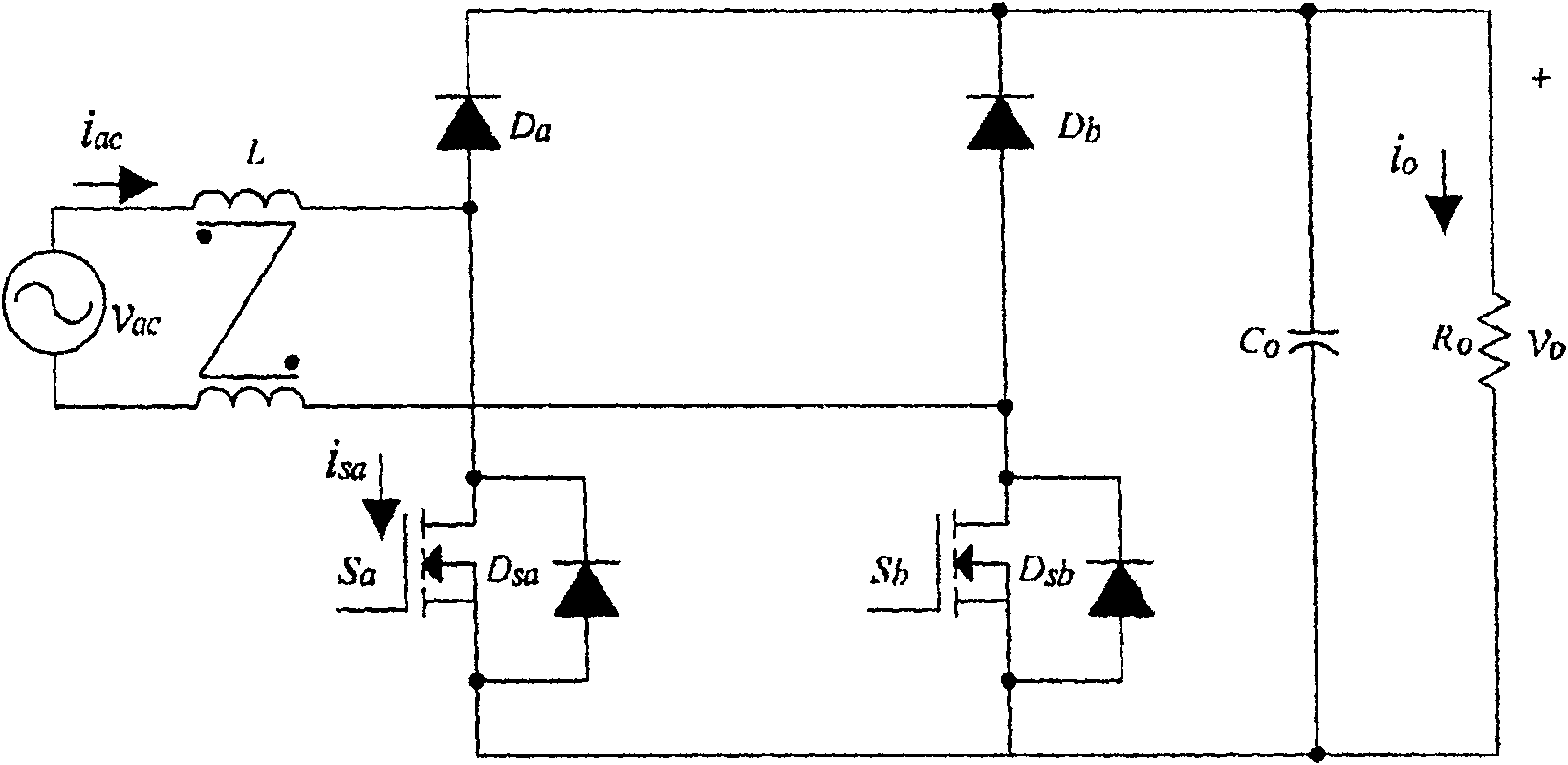 Soft switch circuit of power supply