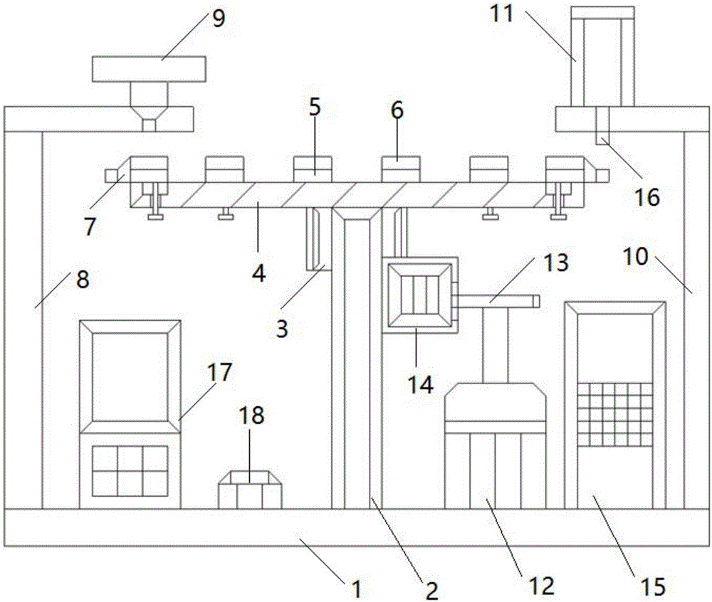 Production mould for plastic zippers