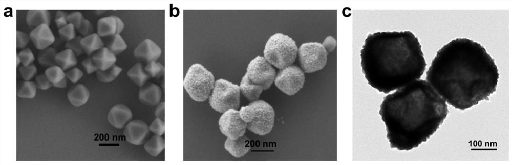 Preparation and application of nano gold shell particles with near-infrared two-region absorption