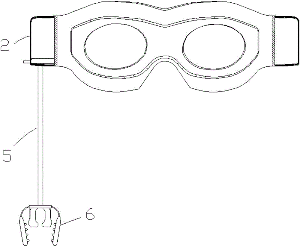 Drowning prevention swimming goggles