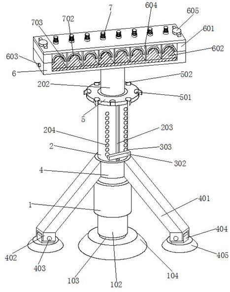 Dialysis catheter fixing device for nephrology department dialysis