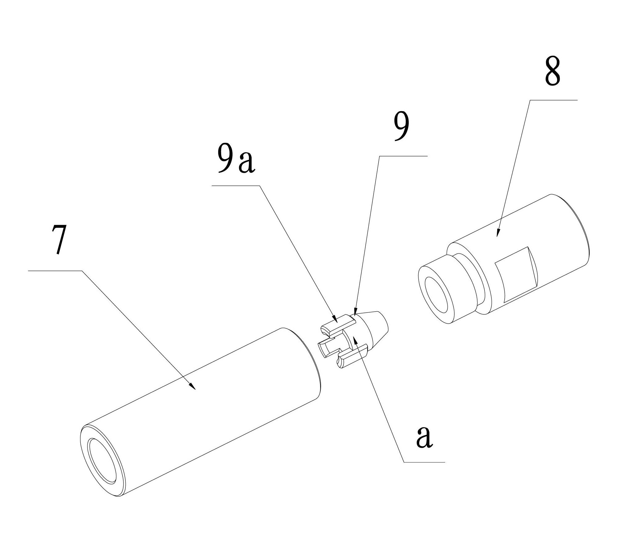 Throttling device for air conditioner check valve