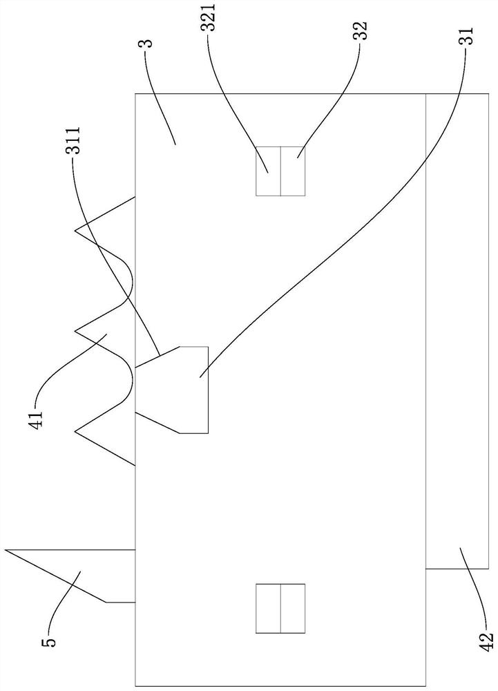 Network communication connector with snap-off function