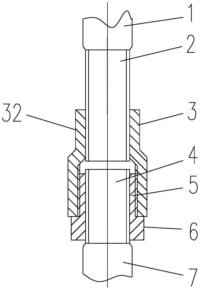 Steel bar mechanical connecting device