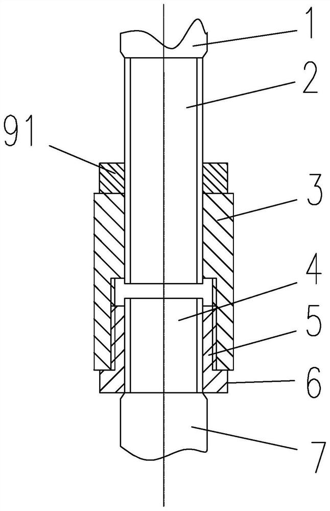 Steel bar mechanical connecting device