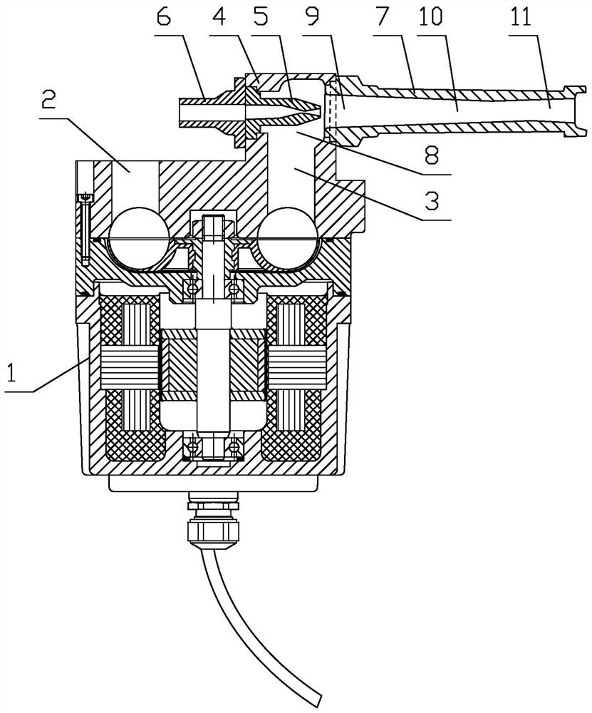 A fuel cell hydrogen supply system integrating a hydrogen circulation pump and an ejector in series