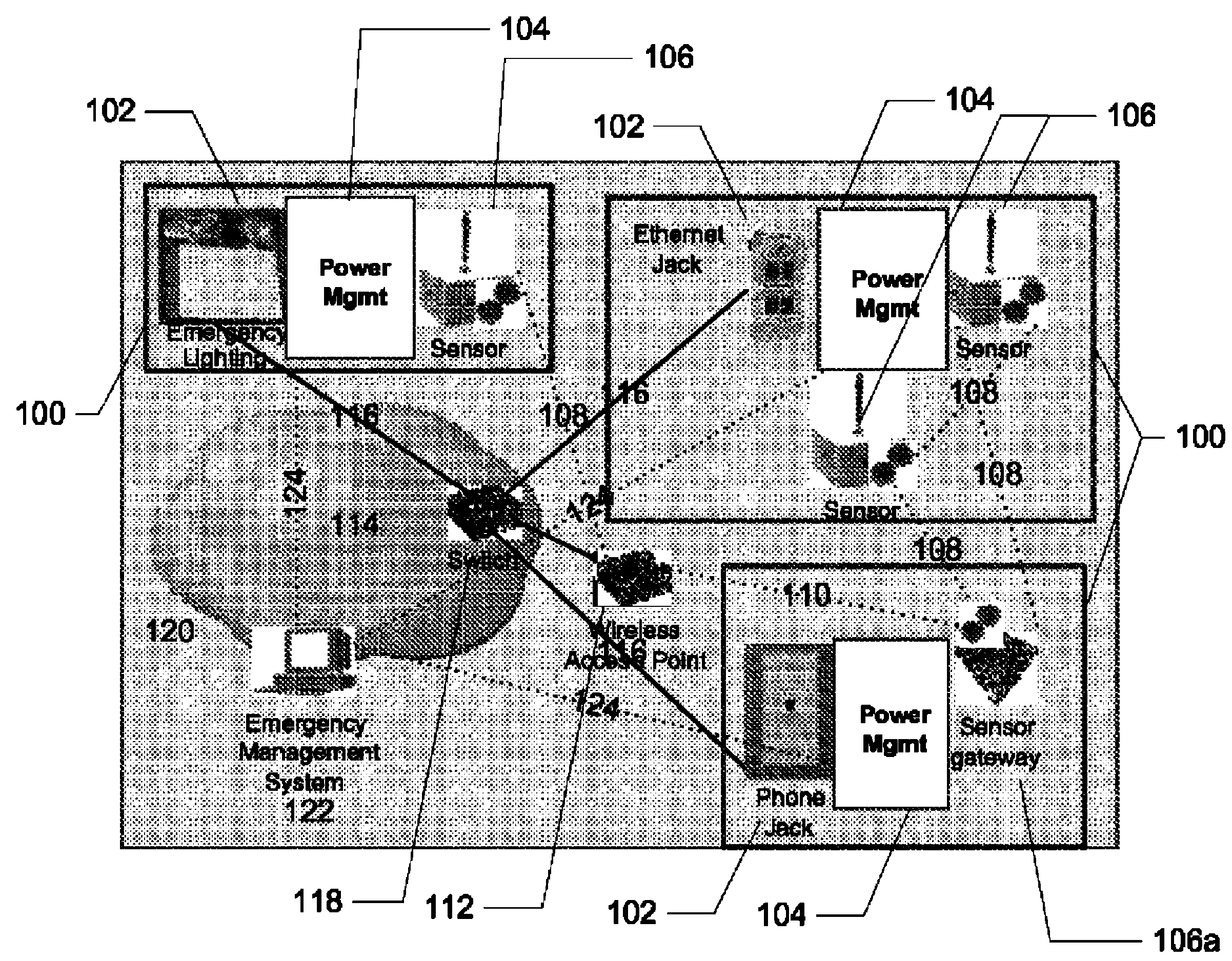System and method for providing power management in a sensor network