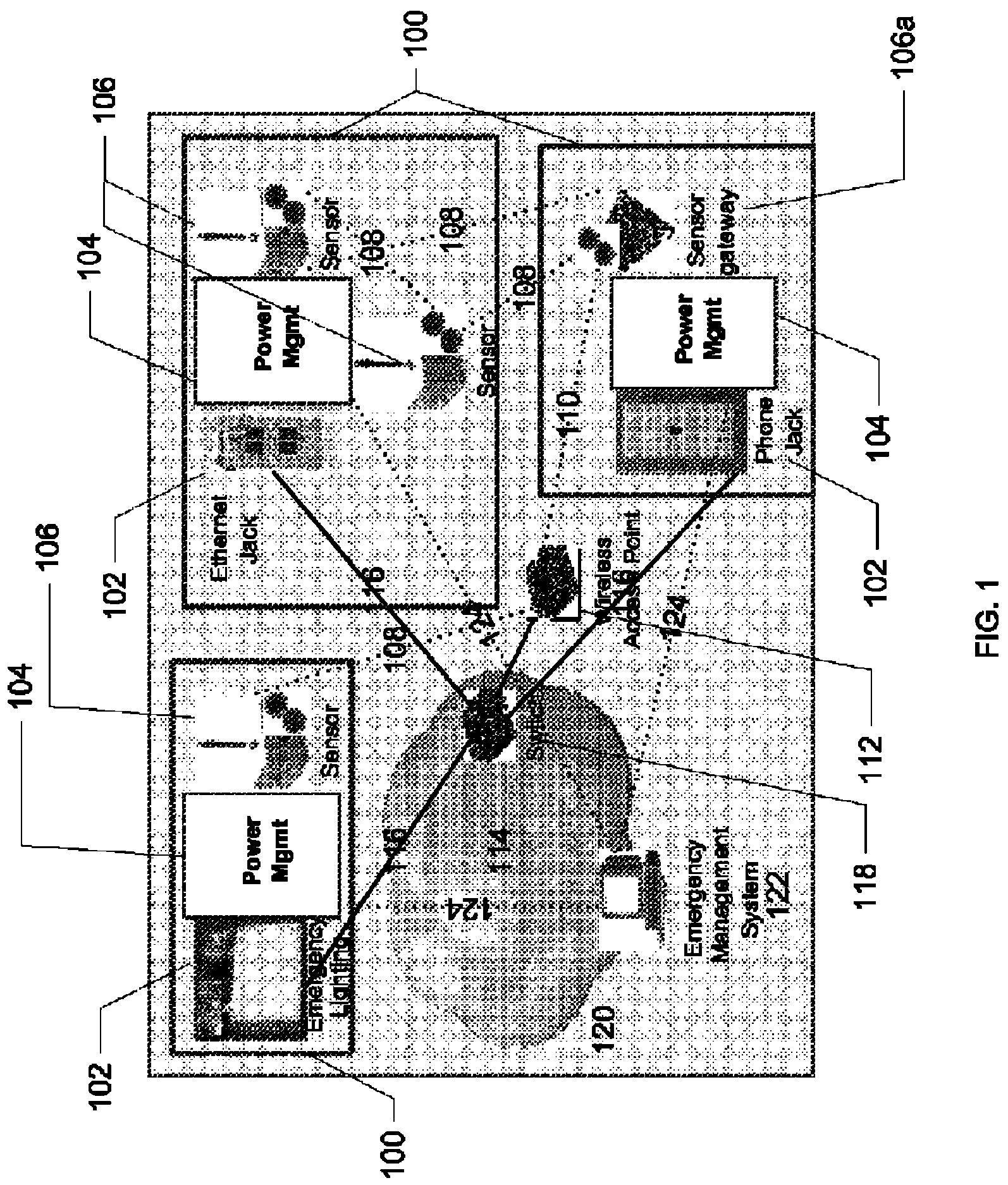 System and method for providing power management in a sensor network