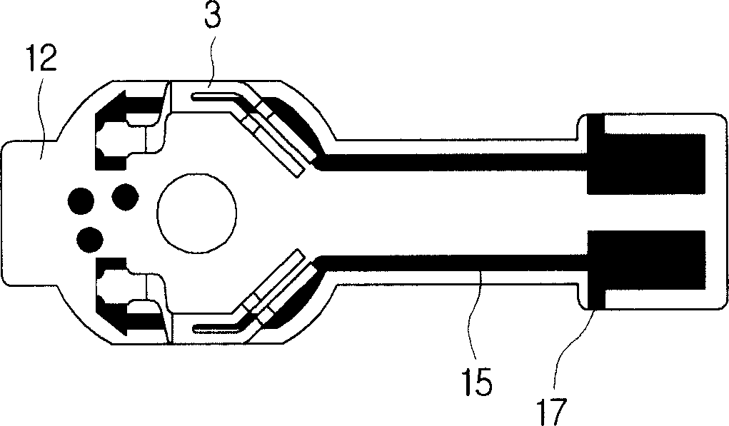 Integral brush and vibration motor having the same