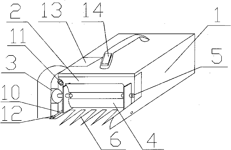 Method and device for picking high-quality dark brownish green