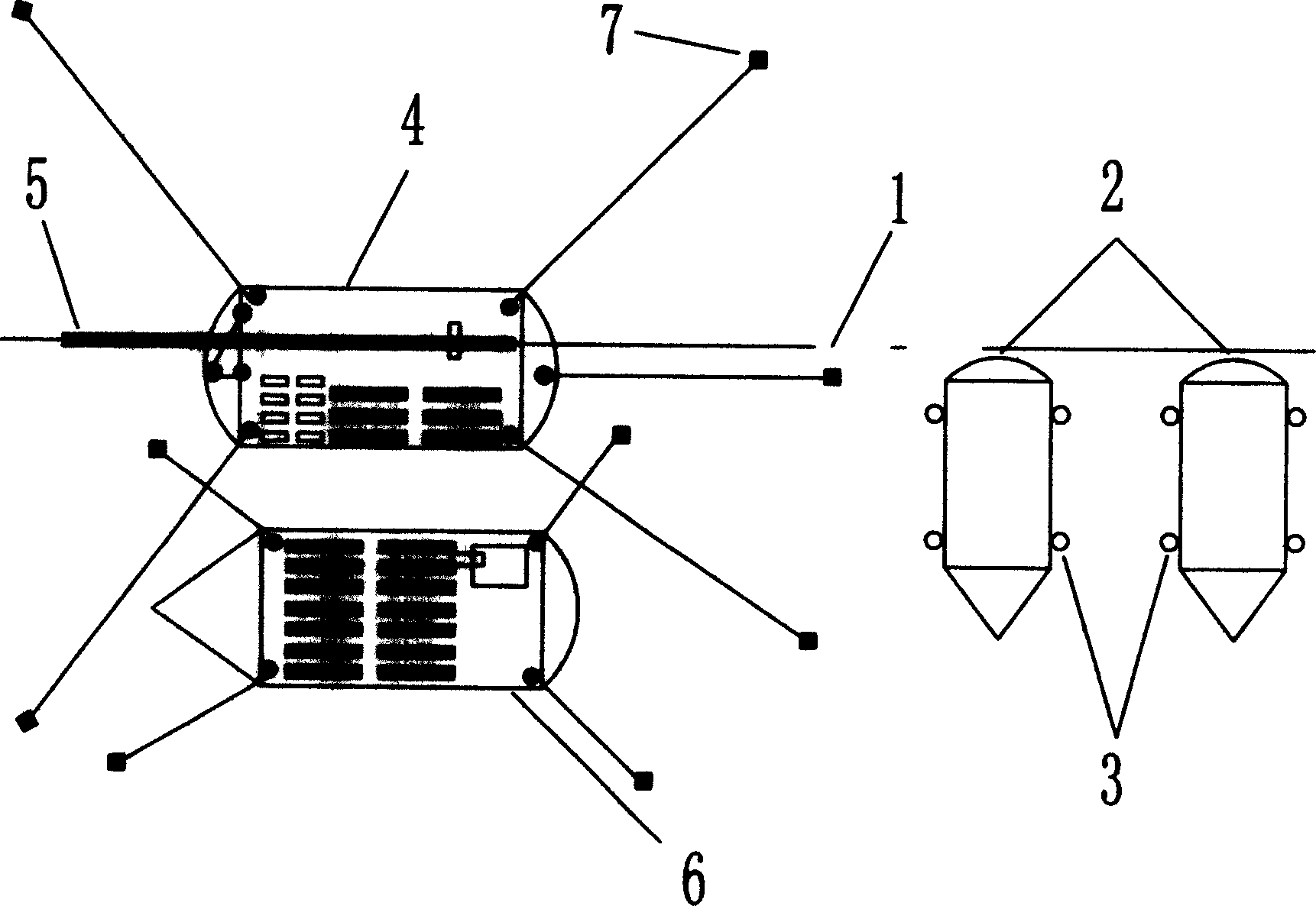 Construction method for polyvinyl plastic pipeline long distance deep water crossing river