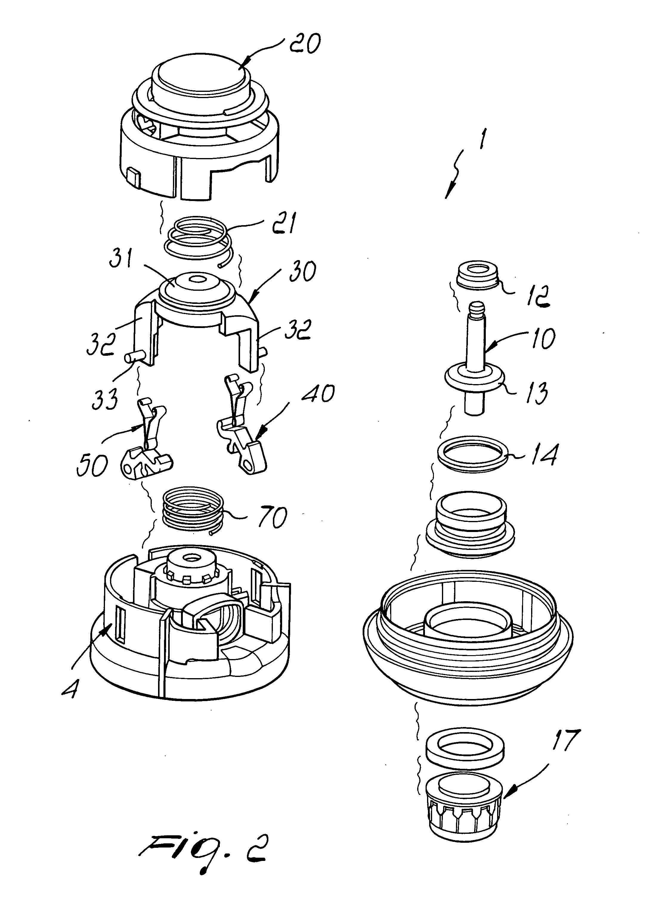 Spray head for sprayers in general and particularly for manual sprayers for sinks and the like