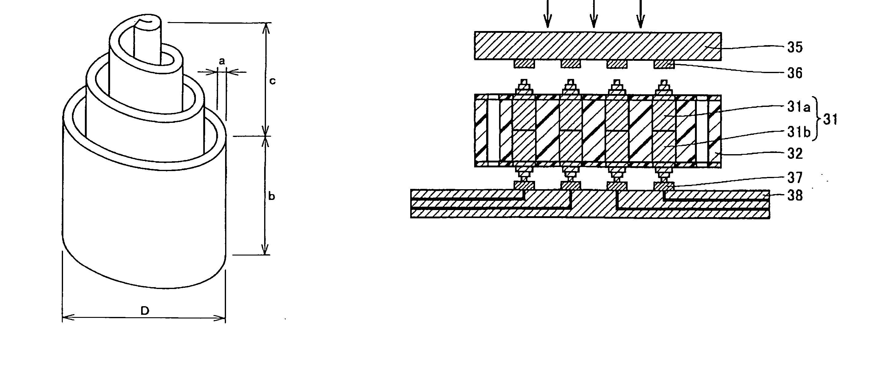 Method of manufacturing protruding-volute contact, contact made by the method, and inspection equipment or electronic equipment having the contact