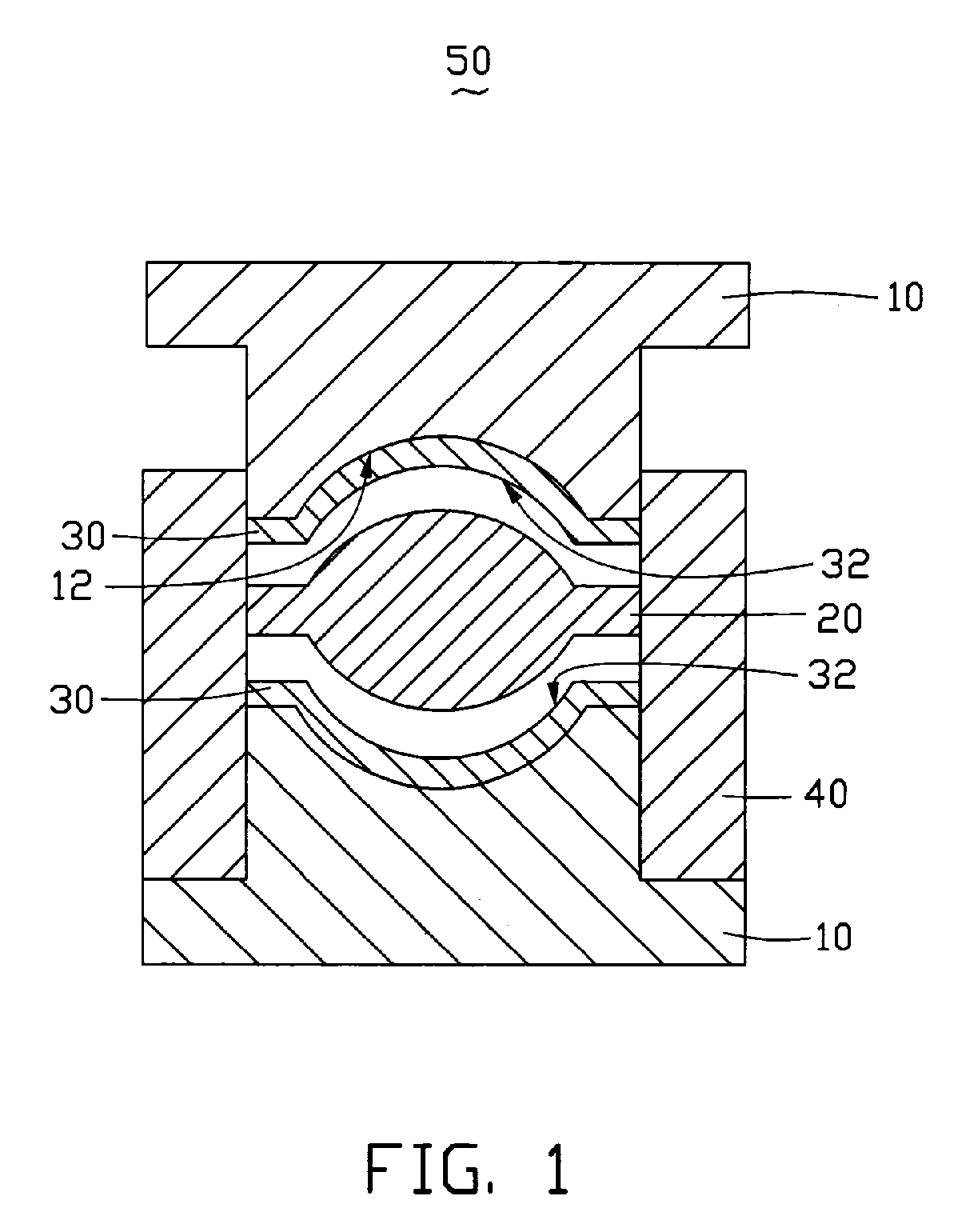 Mold for forming optical lens and method for manufacturing such mold
