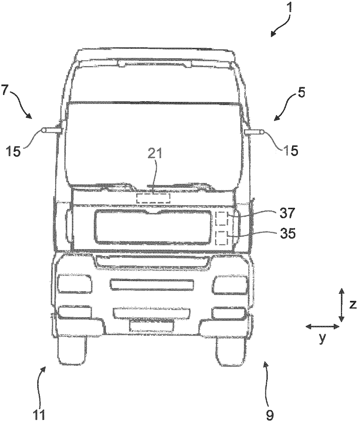 Method and device to support driver of vehicle combination, in particular commercial vehicle combination