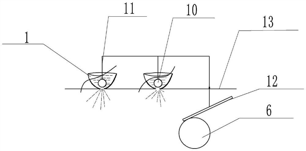 Road construction quality inspection device