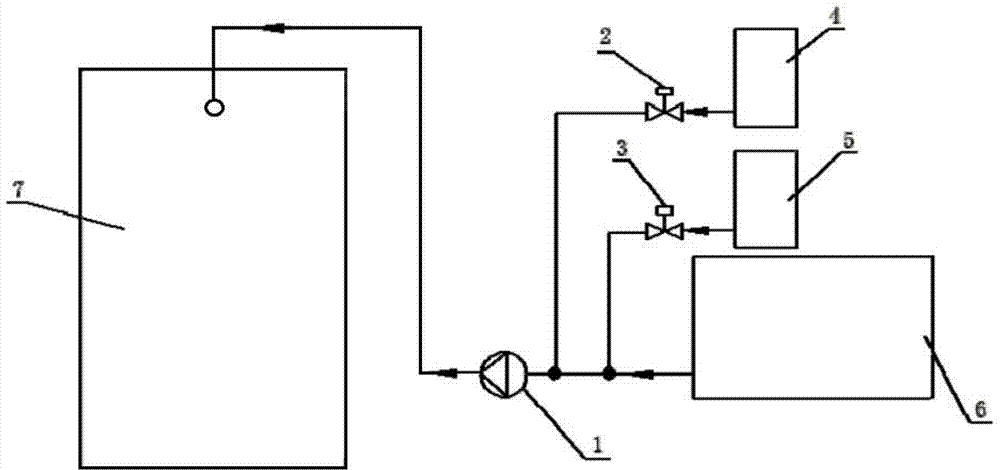 Self-suction type washing equipment for milk container and milk conveying equipment